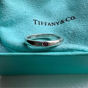 Elsa Peretti Tiffany & Co Pink Sapphire Band